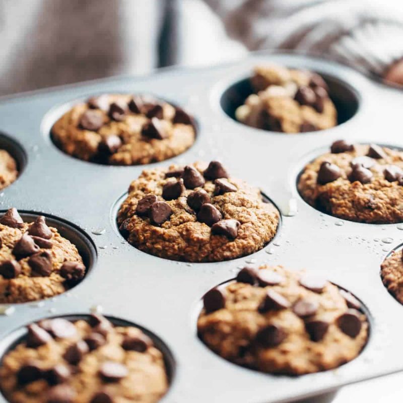 A picture of Amazingly Wholesome 5 Ingredient Banana Bread Muffins