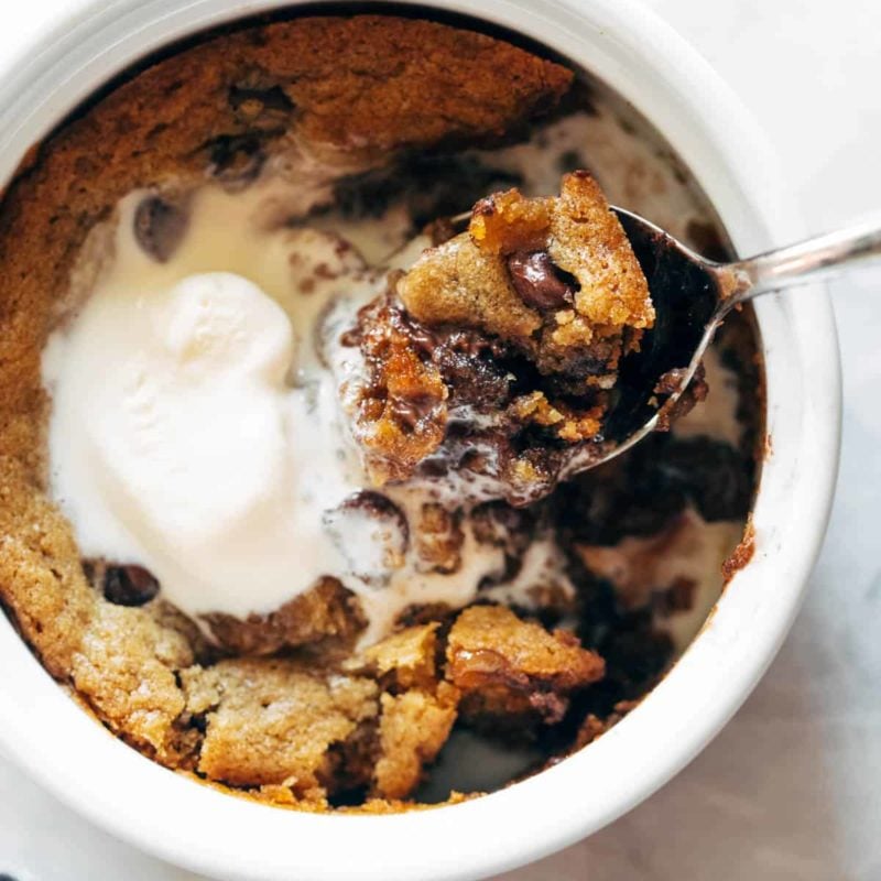 A picture of Deep Dish Cookie Bowls for Two