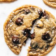 Gooey chocolate chip cookies!