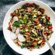 A picture of Lemony Herb-Loaded Chopped Greek Salad