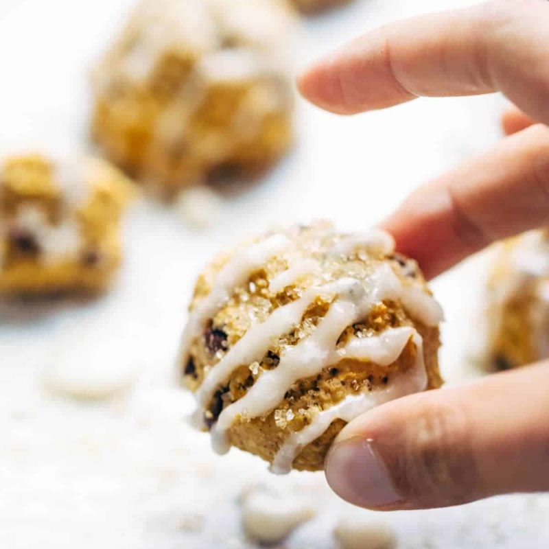 A picture of Pumpkin Bites with Maple Glaze